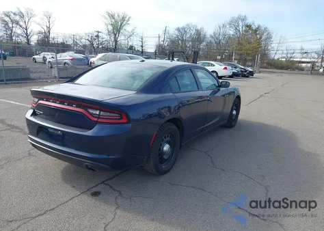 2019 Dodge Charger Police Awd из США, поврежденный, VIN 2C3CDXKT3KH559255